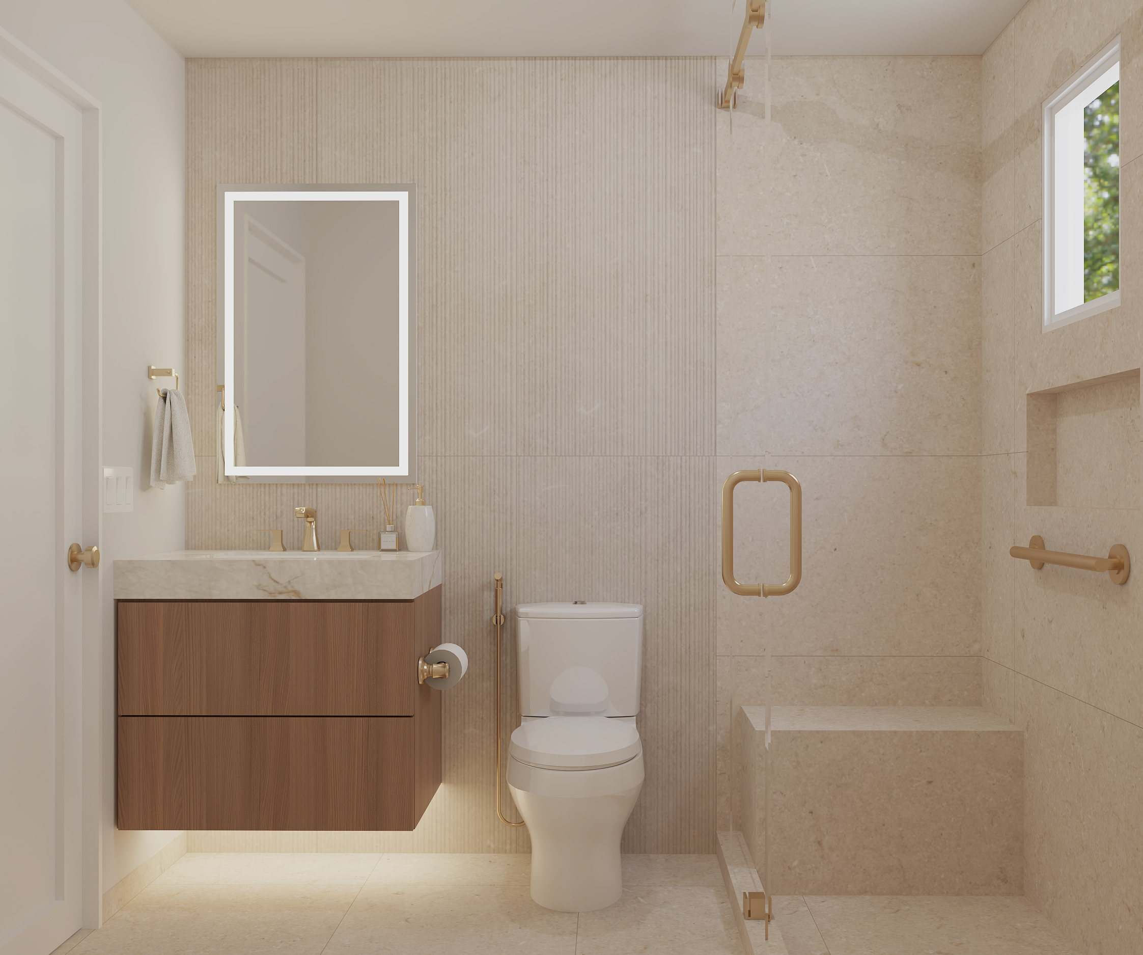 Modern bathroom